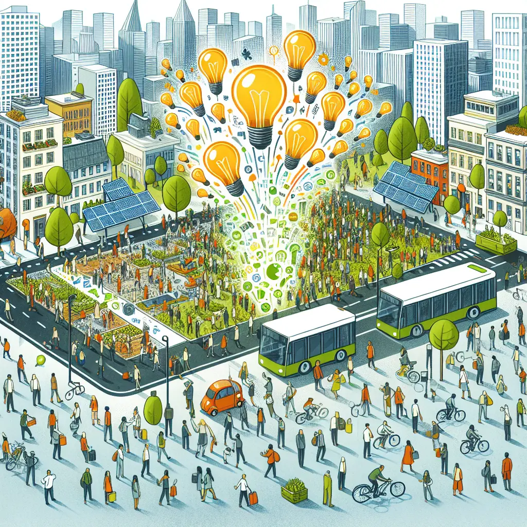 Harnessing Crowdsourced Innovation for Sustainable Urban Development